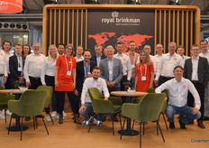 Those with a lot of products like Royal Brinkman also bring a lot of people to demonstrate and elaborate on their products